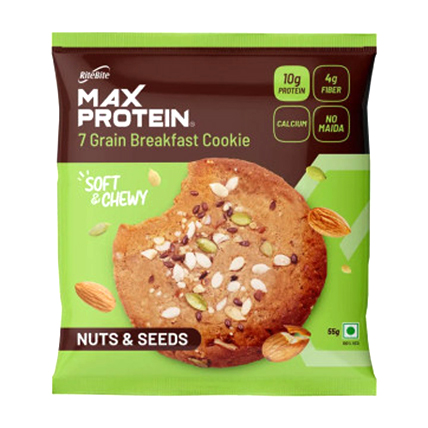 Max Protein Breakfast Nuts And Seeds Cookies